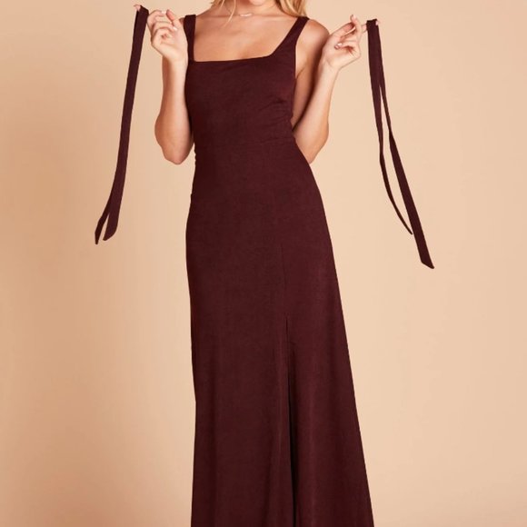 Birdy Grey ALEX CONVERTIBLE DRESS CREPE CABERNET - Picture 2 of 9